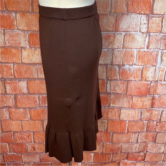 Studio‎ G Ruffled Knit Skirt - Picture 3 of 8